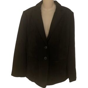 Elie Tahari Classic Black Suit Jacket